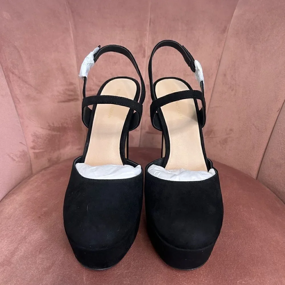 Stuart Weitzman suede heels